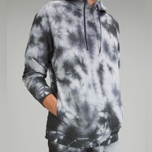 lululemon athletica Black and White Tie-Dye Hoodie